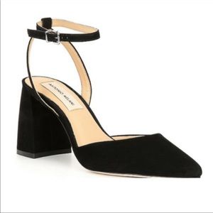 Antonio Melani Callee Ankle Strap Suede Pumps
